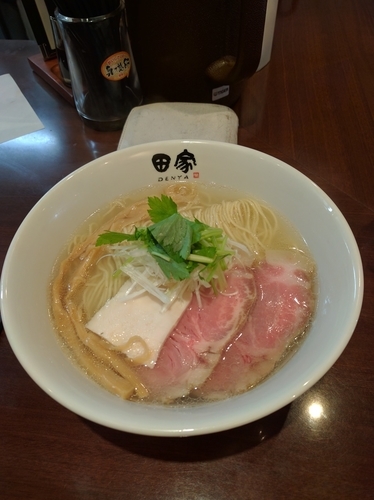 「(限定)鯛そば(750円)+雑炊(50円)」@中華そば田家 ふくふくの写真