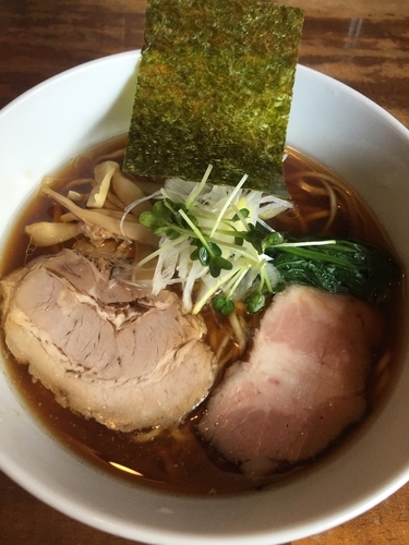 「支那そば、大盛り」@日本橋 製麺庵 なな蓮の写真