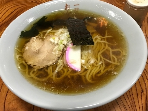 「ラーメン　550円」@おふくろ食堂 支店の写真