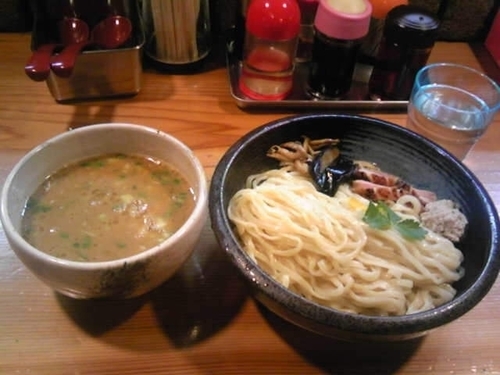 「（限定D）鴨白湯つけそば」@はりけんラーメン 南店の写真