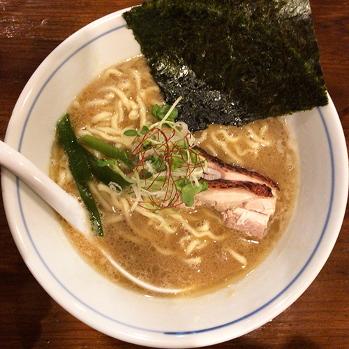 「鶏そば」@らぁめん 欽山製麺所の写真