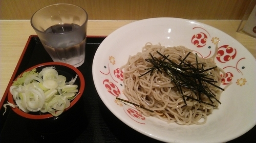 「ざるそば 330円」@いろり庵きらく 市川店の写真