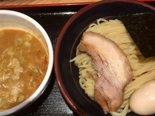 「味玉つけめん（中）」@麺屋 睡蓮の写真