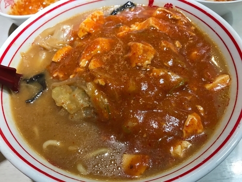 「蒙古タンメンセット」@蒙古タンメン 中本 目黒店の写真