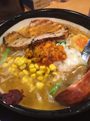 「味噌ラーメン」@味噌ラーメン専門店 日月堂 朝霞店の写真