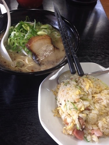 「炒飯定食」@らーめん ラララの写真