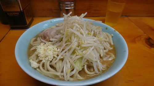 「ラーメン小  野菜少な目」@ラーメン二郎 新橋店の写真