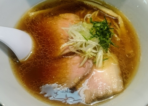 「中華蕎麦＋肉飯」@神保町黒須の写真