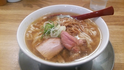 「喜多方ラーメン(煮干し)」@麺や 七彩 八丁堀店の写真