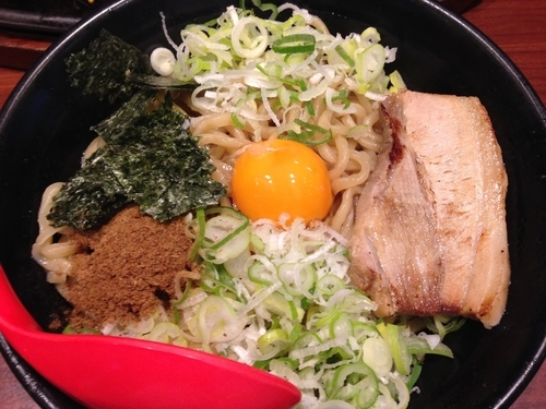 「まぜそば　大盛」@銀次郎 大口店の写真