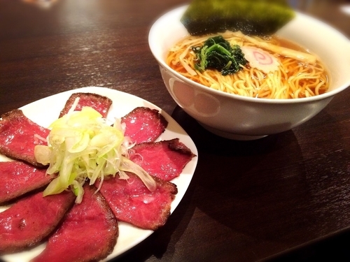 「チャー牛めん」@らーめん 大木の写真