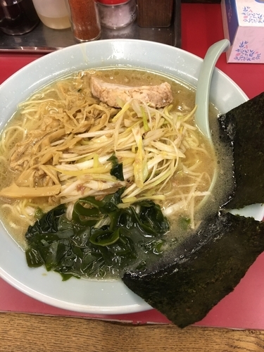 「ネギラーメン750円」@ラーメンショップ幸手 金田亭の写真