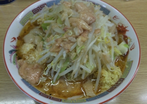 「ラーメン＋TARO＋ショウガ　700＋100＋50円」@ラーメン二郎 栃木街道店の写真
