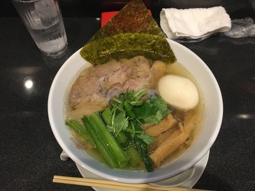 「極清湯 塩味」@piacevole 澤 水天宮店の写真