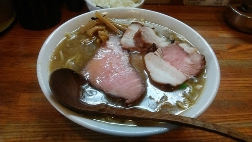 「半ミックス肉麺 800円」@麺 髙はしの写真
