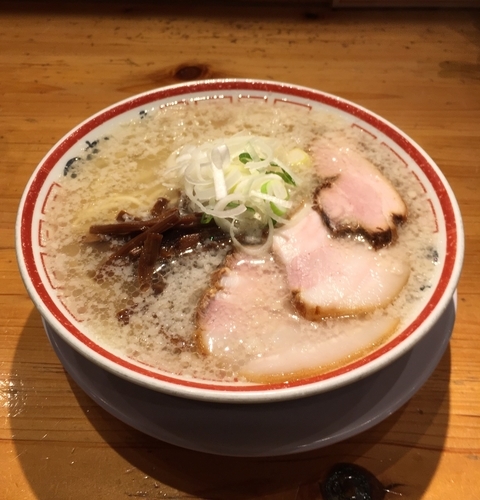 「中華そば（麺固め・少しコッテリ￥750）」@田中そば店 秋葉原店の写真