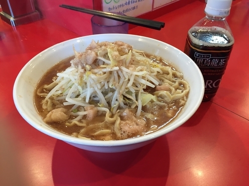 「小ラーメン(アブラ カラメ)700円」@麺屋 桐龍の写真