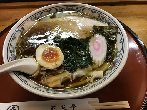 「ラーメン 700円」@芭蕉亭の写真