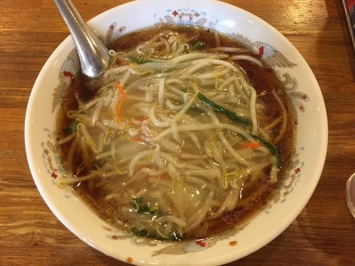 「サンマー麺 ¥480（感謝麺）」@龍王 本店の写真