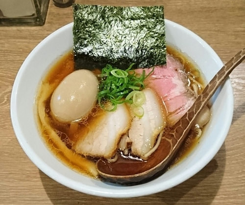 「特製中華そば」@AKEBIの写真