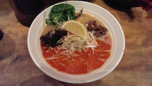 「四川担々麺、大盛、替玉」@俺の創作らぁめん 極やの写真