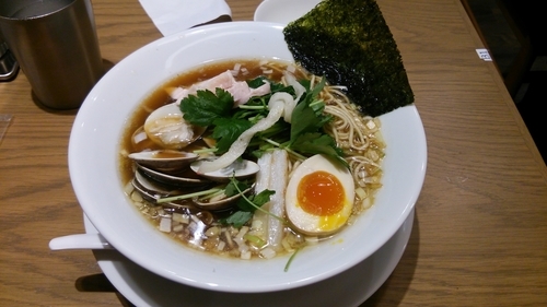 「蛤 SOBA」@むぎとオリーブ さいたま新都心店の写真