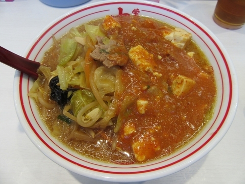 「蒙古タンメン（８００円）＋大盛６０円」@蒙古タンメン 中本 船橋店の写真