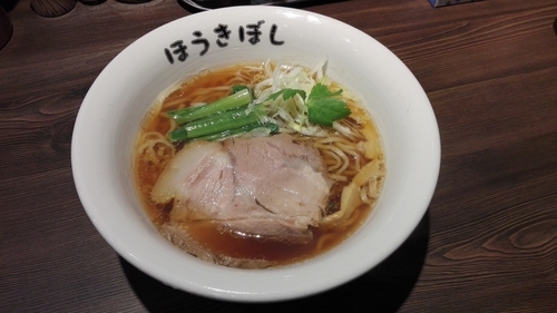 「シン中華そば」@自家製麺 ほうきぼし 赤羽駅前店の写真