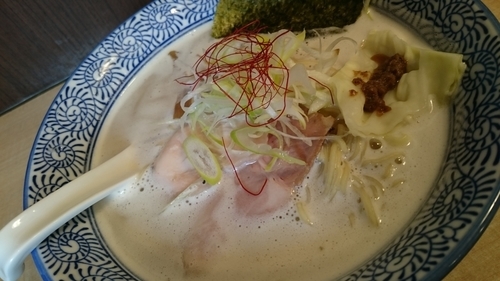 「鶏豚そば750円濃厚」@鶏豚骨 一學の写真