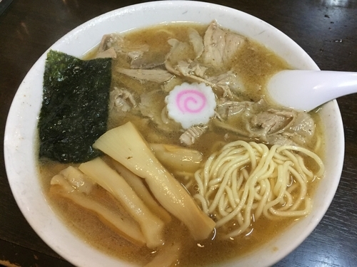 「煮干し中華¥850」@末廣ラーメン本舗 秋田駅前分店の写真