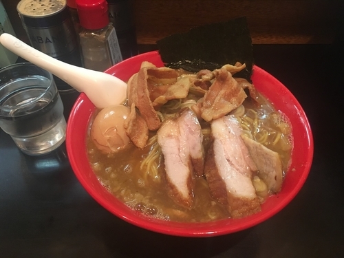 「下品 大盛り ¥700、¥100」@一条流がんこ総本家分家四谷荒木町の写真