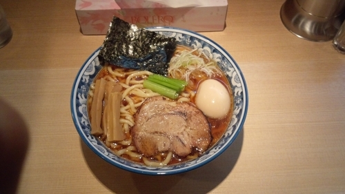 「１号ラーメン（大）味玉」@ラーメン 雷鳥の写真