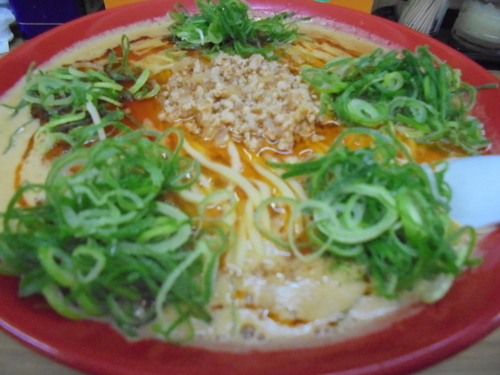 「【限定】濃厚担々麺　８００円」@熱血らーめん in Yokohamaの写真