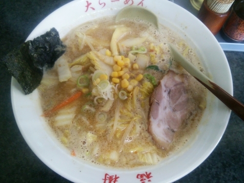 「濃厚みそラーメン」@大らーめん 福籠の写真