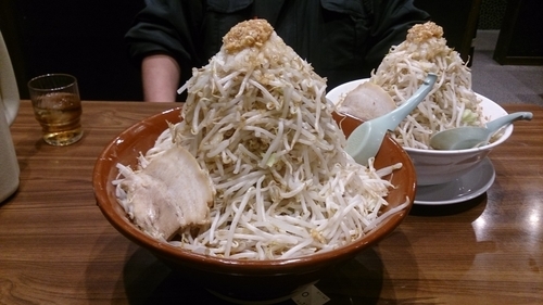 「味噌ふじ麺750円+理事長野菜増し480円」@東池袋大勝軒 うさぎ家の写真