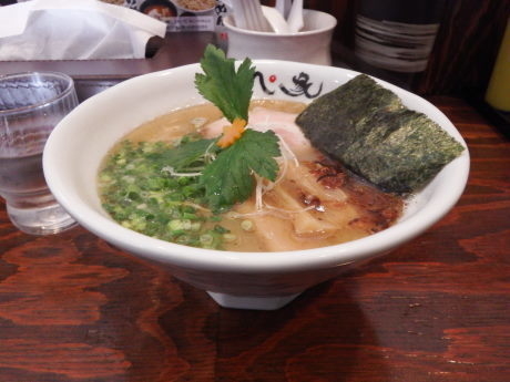 「和風塩らーめん」@らーめん ほっぺ家の写真