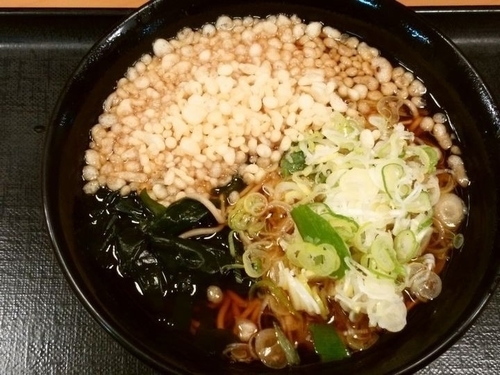 「たぬきそば」@名代 富士そば 神田店の写真