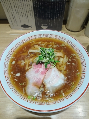 「蔵出し醤油らーめん(すっきり) 650円」@きたかた食堂の写真