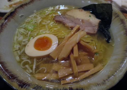 「塩ラーメン」@まんぼうの写真