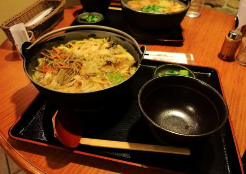 「甲斐舞茸ほうとう」@中央自動車道 談合坂SA 上りフードコートの写真