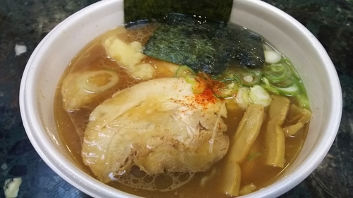 「魚介ラーメンSP」@ちりめん亭 中山競馬場店の写真