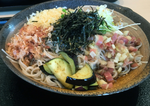 「夏薬味そば大盛」@ゆで太郎 上尾平塚店の写真