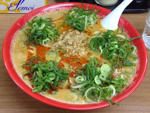 「濃厚担々麺(20食限定)＋チャーハン(10食限定)」@熱血らーめん in Yokohamaの写真