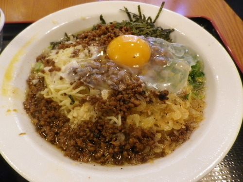 「油拌麺」@萬興樓の写真