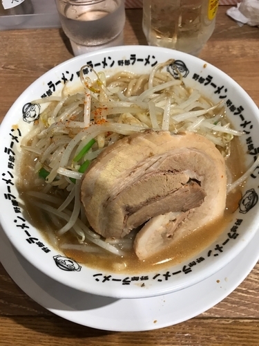 「野郎ラーメン➕麺固め」@野郎ラーメン 錦糸町店の写真
