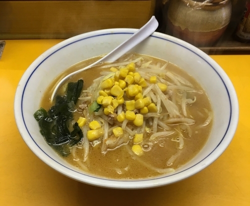 「味噌ラーメン（￥670）」@熊ぼっこの写真