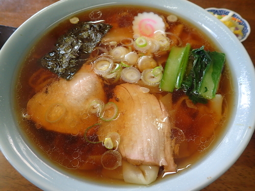 「ワンタンメン」@手打中華 やたべの写真