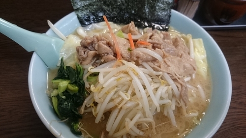 「がっつり！肉野菜ラーメン(850円)」@とんぱた亭 片倉町店の写真