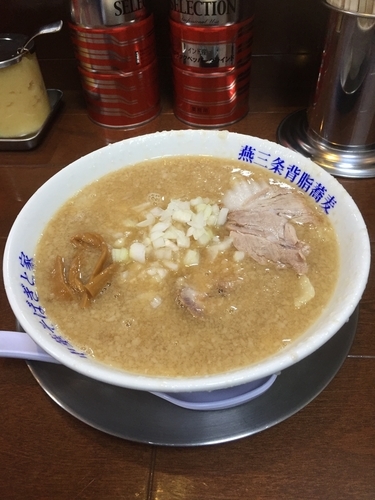 「中華そば脂増し」@燕三条中華そば ぎと家 武里本店の写真