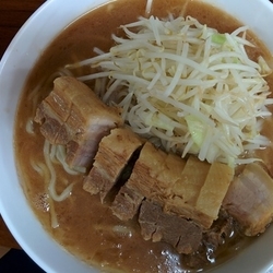 豚増し+豚増し　麺増し